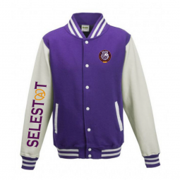 BLOUSON TEDDY SPORT2000 NO NAME VIOLET BLANC