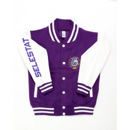 BLOUSON TEDDY SPORT2000 NO NAME VIOLET BLANC