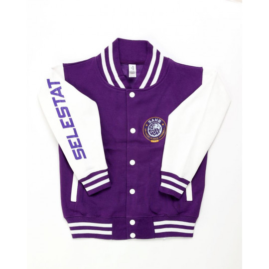 BLOUSON TEDDY SPORT2000 NO NAME VIOLET BLANC