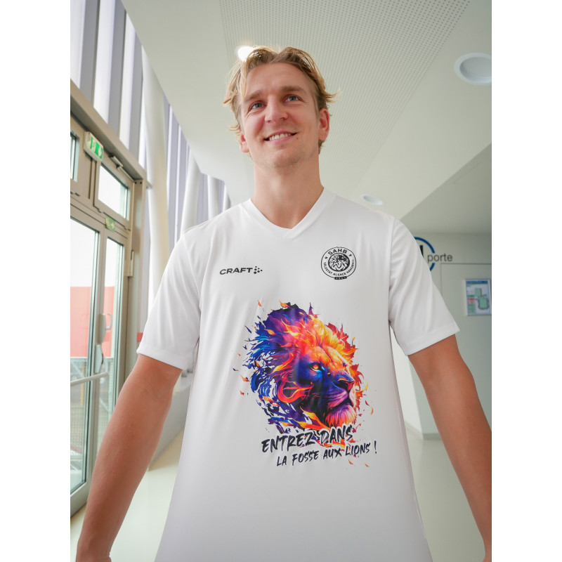 MAILLOT ENTREZ DANS L'ARENE SAHB 2526 BLANC