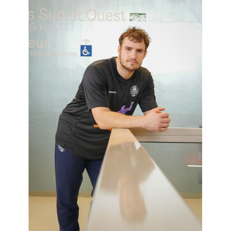 MAILLOT PLUS QU'UN MATCH SAHB 2526 NOIR JUNIOR