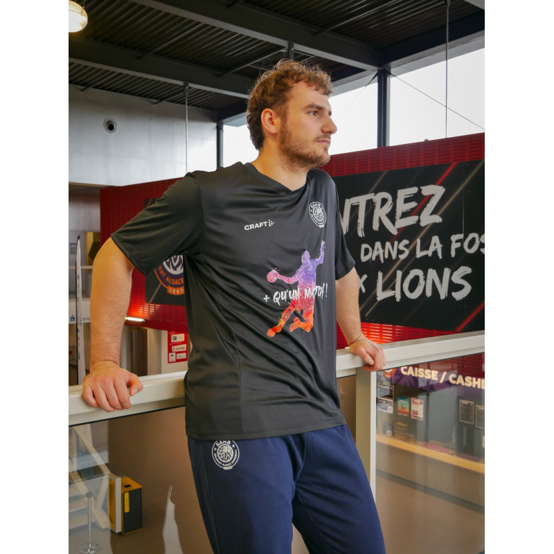 MAILLOT PLUS QU'UN MATCH SAHB 2526 NOIR