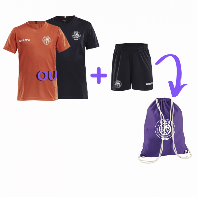 KIT MINI HANDBALLEUR NOIR