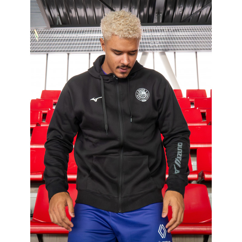 SWEAT HOODIE ENFANT SAHB LOGO BLANC